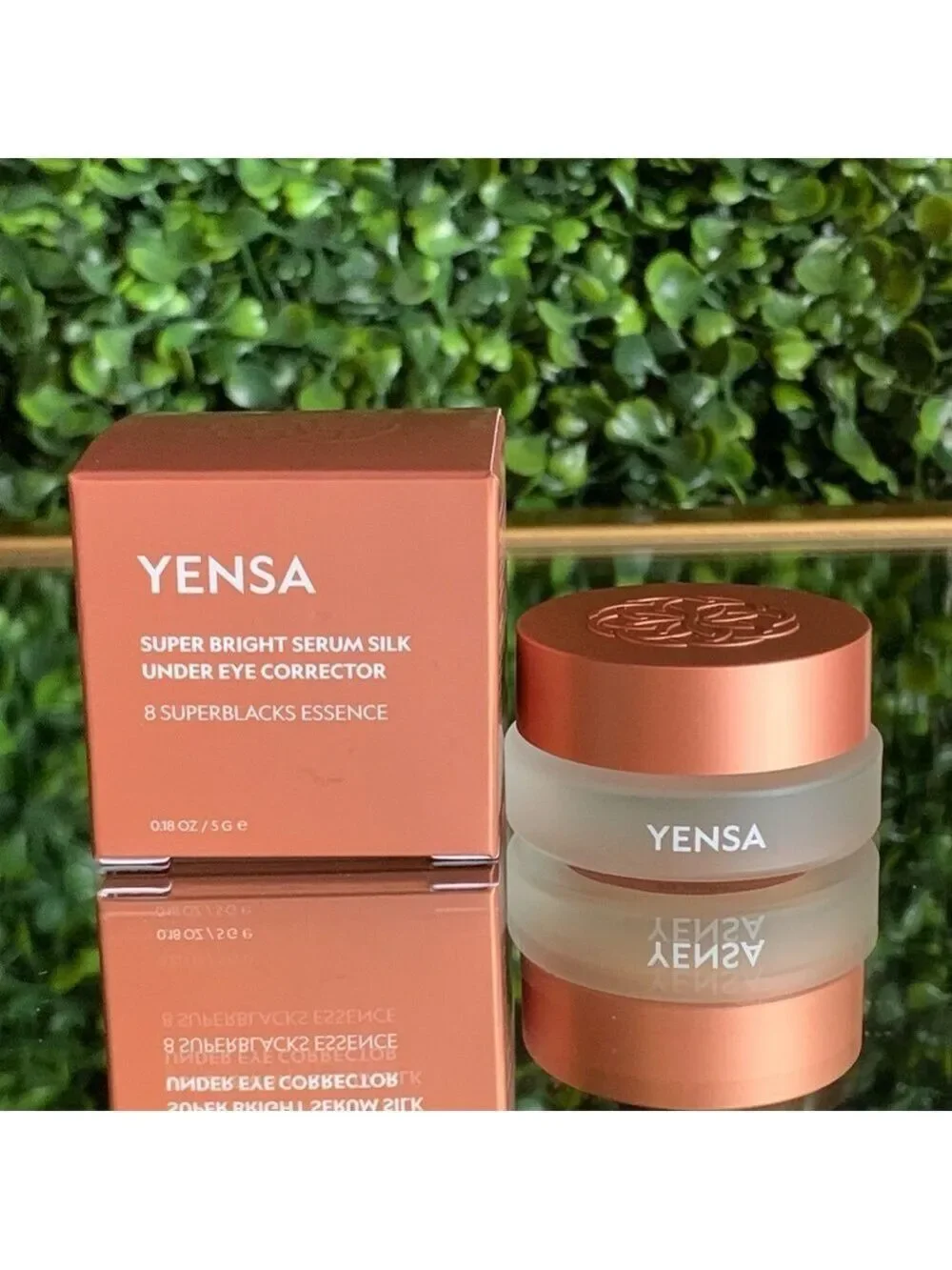 Yensa LIGHT Super Bright Dark Circle Serum Peptide Corrector Concealer | NEW